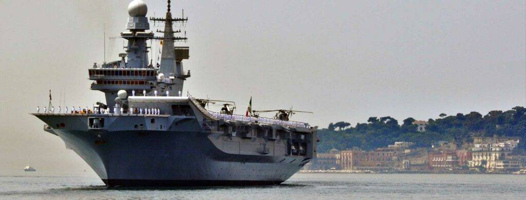 Italian aircraft carrier Cavour Carrier